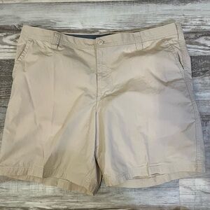 Columbia Shorts AM4471‎ Mens Washed Out Cotton Chino LIGHTWEIGHT Khaki 40 x 8”